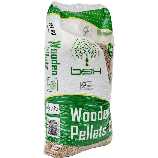 BSH Pellet A2 worek 15kg z przodu